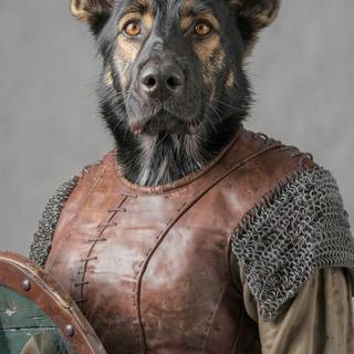 Norse shieldmaiden cat phone wallpaper