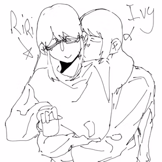 more ivy x riri yuri bc idc what the haters say >:3