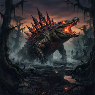 Demonic Crocodile