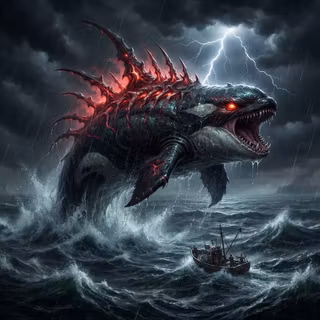 Demonic Orca Whale