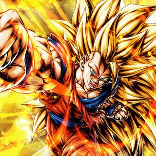 Goku super Saiyan 3 wallpaper from dbL 