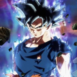 Goku autonomous Uitra instinct sight dragon ball super top of power 