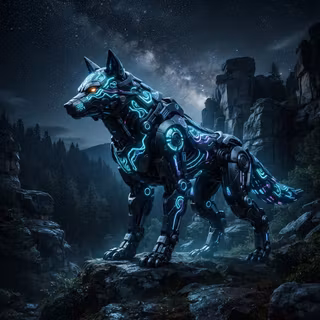 Black Wolf Zord 