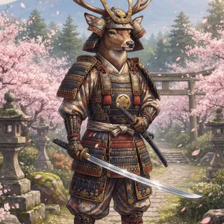 Samurai Deer