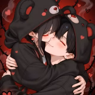 Me (boy) + Umi (hehe, she's just my friend, for now~)
