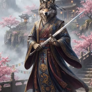 Kung Fu Master Wolf