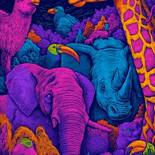 Neon Animals