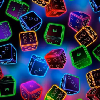Neon Dice