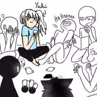 I take up Ivy's idea! (Sorry! ). Draw yourself, and put it in the comments, or make me see it. I hope you will! (I don't oblige UwU)