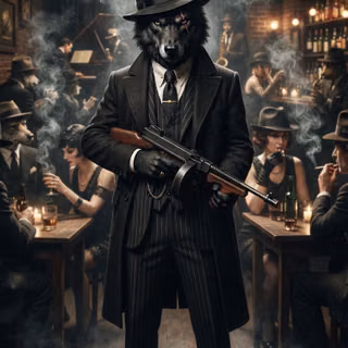 American Gangster Black Wolf