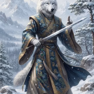 Kung Fu Master Arctic Wolf