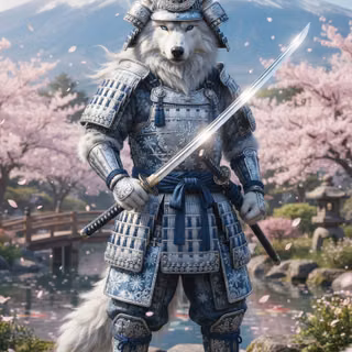 Samurai Arctic Wolf