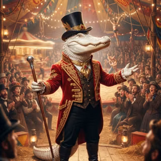 Ringmaster White Alligator
