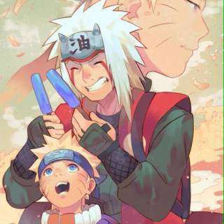 naruto and his sensei