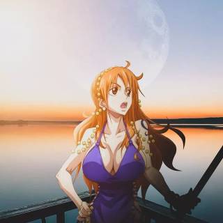 Nami 4k wallpaper desktop