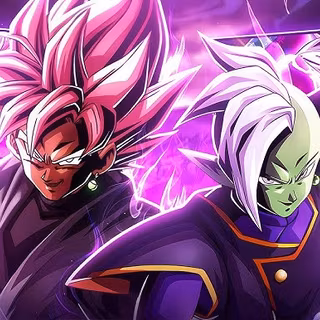 Goku black and Zamasu fusion wallpaper 4k dragon ball super