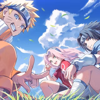 Naruto, Sasuke, and Sakura
