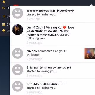 why tf did u delete my account KJ:( just cs i got back wit my ex:(