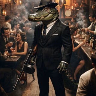 American Gangster Crocodile