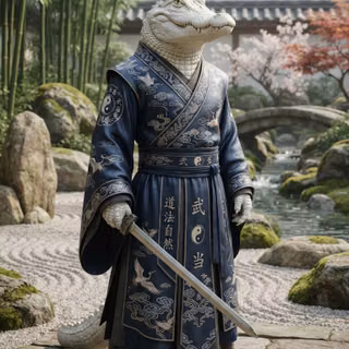 Kung Fu Master White Crocodile