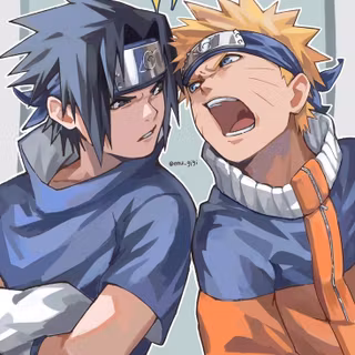 Naruto and Sasuke  discussion