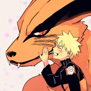 Naruto and Kurama