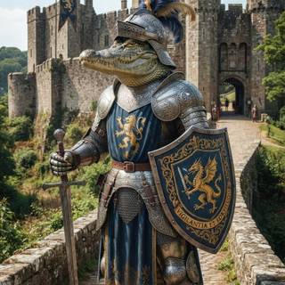 Sir Knight Alligator
