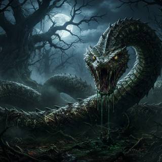Ancient Halloween Snake