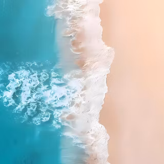 Beach, sea, river