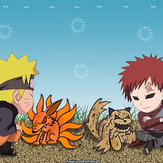 Naruto and Garaa