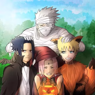 Tame 7 in hallowen castumes