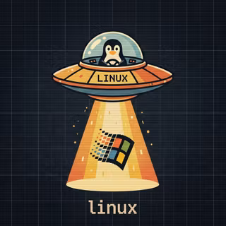 Linux ovni wallpaper 4k