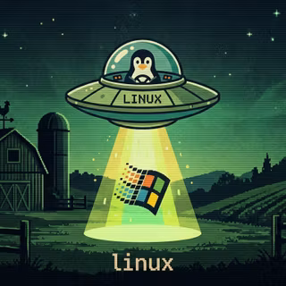 Linux ovni wallpaper 4k