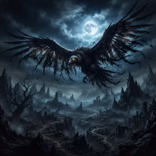 Ancient Halloween Vulture