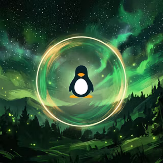 Minimalist Linux wallpaper