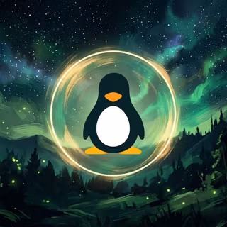 Minimalist Linux wallpaper