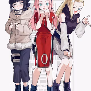 hinata x sakura x ino