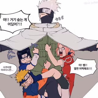 Cute and funny team 7