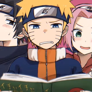 When they get hold of the book Kakashi is always reading.