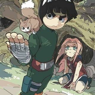 Rock lee and Sakura