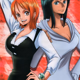 Nico Robin and Nami 4k HD desktop wallpaper one piece 