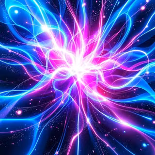 Download Cosmic Energy Burst Image - Abstract, Geometric, Energy | StockCake