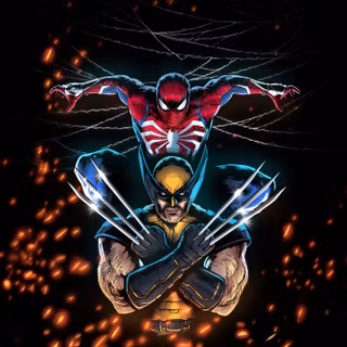 Wolverine X Spiderman