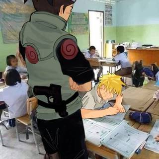 No one behaves badly in his class.