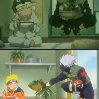 kakachi and Naruto