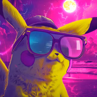 Vacation Pikachu (2912x1632)
