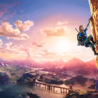 BotW Game Background 8K+ (8855x4981)