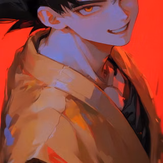 goku | dragon ball | red background | qhd+ phone wallpaper | full pack link in the bio