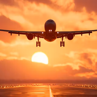 airport, air, plane