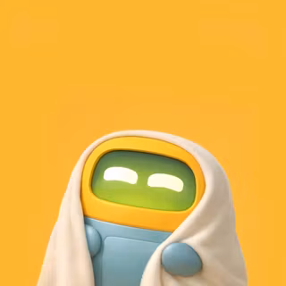 robot, character, cute